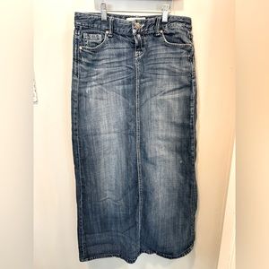 Maurice’s Long Denim Skirt